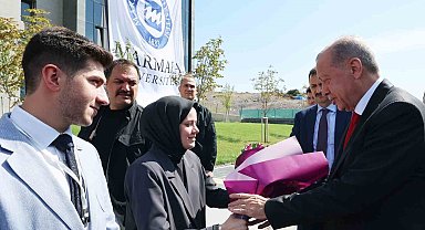 Cumhurbaşkanı Erdoğan: "Toplamda 12 milyar liralık yatırımla hayata geçirilen külliyemizle eğitim ve bilim alanındaki hedeflerimize biraz daha yaklaşıyoruz"