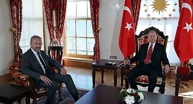 Cumhurbaşkanı Erdoğan, SDA Genel Başkanı İzetbegoviç'i kabul etti