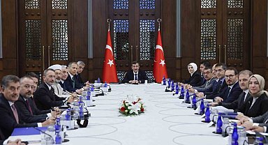 Cumhurbaşkanı Yardımcısı Yılmaz, Bağımlılıkla Mücadele Yüksek Kurulu toplantısında konuştu
