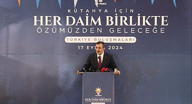 Cumhurbaşkanı Yardımcısı Yılmaz: "Son 21 yılda Kütahya'ya 101 milyar liranın üzerinde yatırım yaptık"
