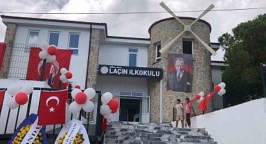 Datça'da hayırsever tarafından yaptırılan okulun açılışı yapıldı
