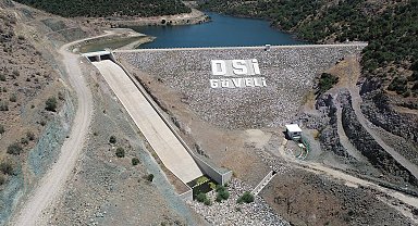 Demirci Güveli Barajı bin dekar araziye can suyu verecek