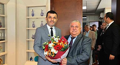 Denizli Esnaf ve Sanatkarlar Odaları Birliğinden Başkan Çavuşoğlu'na Ahilik ziyareti
