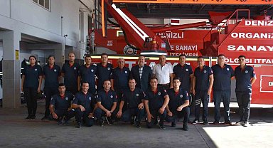 Denizli OSB Yönetiminden OSB İtfaiye Müdürlüğüne tebrik ziyareti