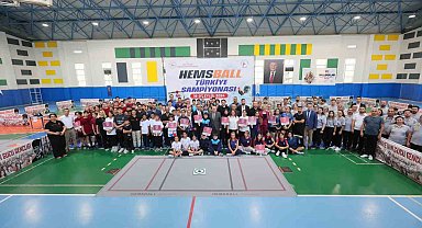 Denizli'de Hemsball Türkiye Şampiyonası heyecanı yaşandı