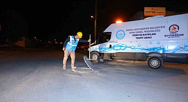 Denizli'de su kaçaklarının tespiti hassas dinlemeyle yapılıyor