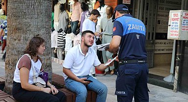 Denizli'nin ilk izmarit timi denetimlerine başladı