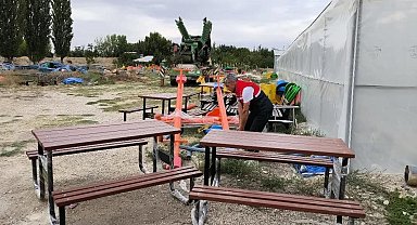 Deprem bölgesine Osmangazi eli