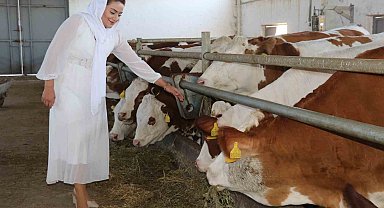 Devletten aldığı destekle hayalini gerçekleştirip kendi çiftliğini kurdu