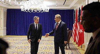 Dışişleri Bakanı Fidan, ABD Dışişleri Bakanı Antony Blinken ile bir araya geldi