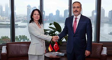 Dışişleri Bakanı Fidan, Almanya Dışişleri Bakanı Baerbock ile görüştü