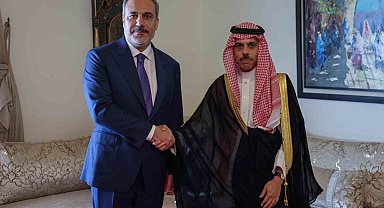 Dışişleri Bakanı Fidan, Suudi mevkidaşı Faysal bin Ferhan ile görüştü