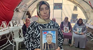 Diyarbakır'da evlat nöbetine 377'nci aile katıldı