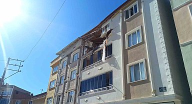 Doğalgaz patlamasında 1 kişi yaralandı