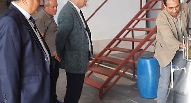 DPÜ Tavşanlı'da lavanta hasadı yapılarak yağı çıkartıldı