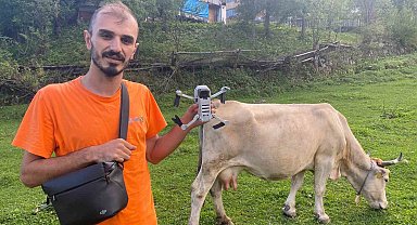 Drona çobanlık yaptırıyor