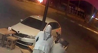 Duvara çarpan motosikletteki 2 kişi öldü o anlar kamerada