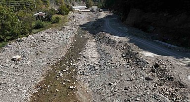 Düzce'de kuraklık su kaynaklarını etkiledi