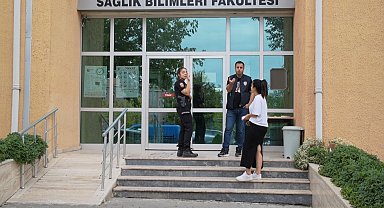Edirne'de KPSS'ye geç kalan adaylar içeri alınmadı