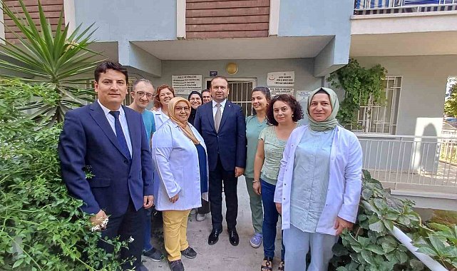 Efeler'deki sağlık merkezlerinde incelemelerde bulunuldu