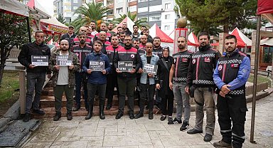 Ehliyetsiz sürücünün çarpması sonucu ölen motokurye arkadaşları için mahkeme günü 'adalet' istediler
