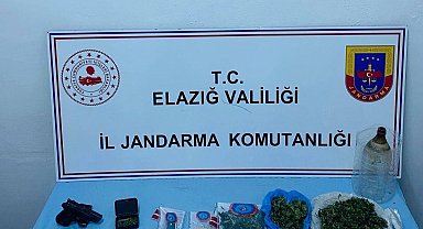 Elazığ uyuşturucuyla mücadele: 1 gözaltı