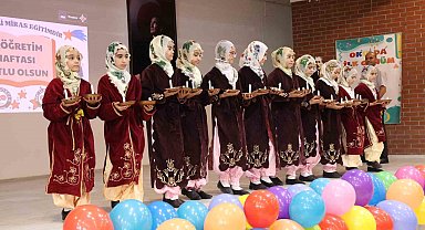 Elazığ'da İlköğretim Haftası renkli görüntüler oluşturdu