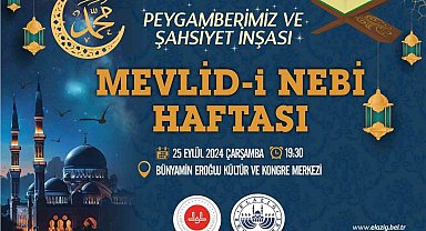 Elazığ'da Mevlid-i Nebi Haftası programı etkinlikleri