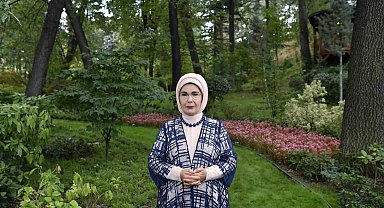 Emine Erdoğan, Kiev'deki 4. Lider Eşleri Zirvesi'ne video mesaj gönderdi