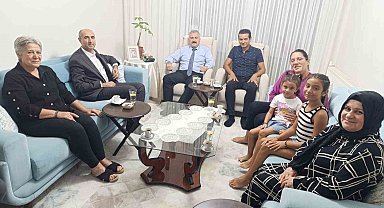 Emniyet Müdürü Aktaş şehit ailelerini yalnız bırakmıyor