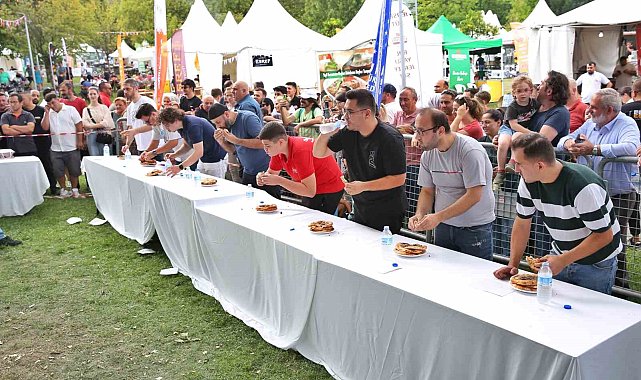 En çok yiyenlerin kazandığı festival