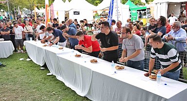 En çok yiyenlerin kazandığı festival