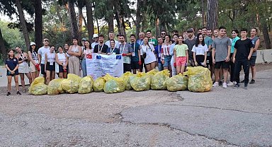 Erasmus öğrencileri, Antalya'da doğa için bir araya geldi