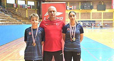 Erzincanlı milli sporculardan altın ve bronz madalya