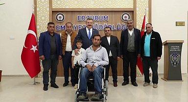 Erzurum polisinden şefkat eli