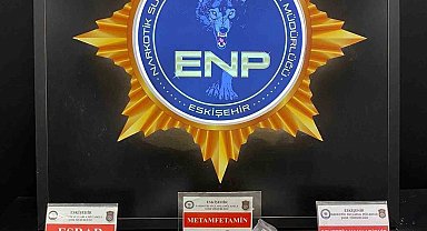 Eskişehir'de 3 kilo 127 gram metamfetamin ele geçirildi