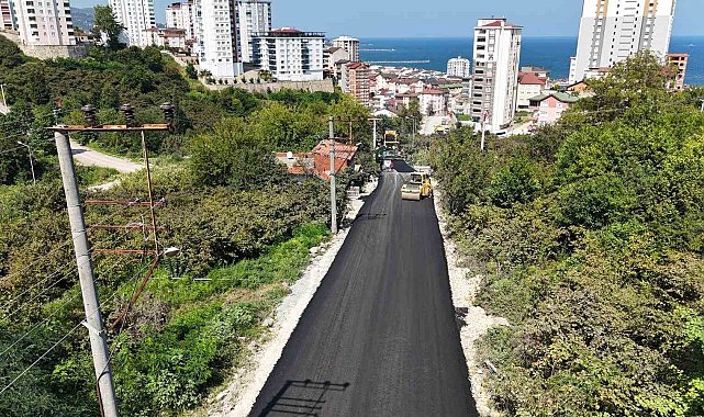 Fatsa'da asfalt mutluluğu
