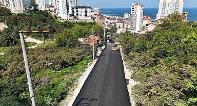 Fatsa'da asfalt mutluluğu