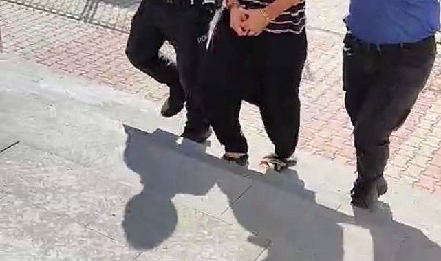 Feke'de mutfak tüpü hırsızı yakalandı