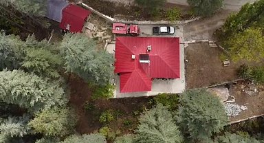 Feke'de sedir ormanı manzarası mest etti