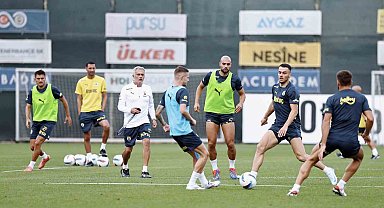 Fenerbahçe, Galatasaray derbisi hazırlıklarını sürdürdü