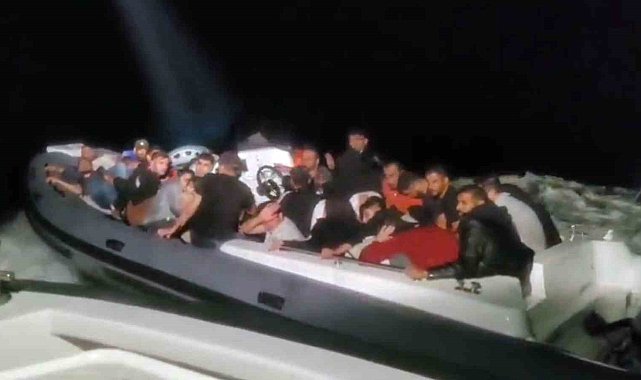Fethiye'de 15 düzensiz göçmen yakalandı