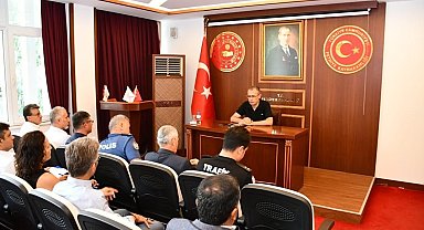 Fethiye'de asayiş toplantısı yapıldı