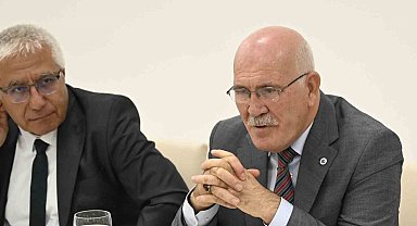 Filistinli öğrenciler Uşak Üniversitesinde staj yapıyor