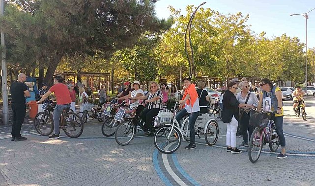 Filyos'ta "Narin'ler Ölmesin, Çocuklar Yaşasın" temalı bisiklet turu düzenlendi