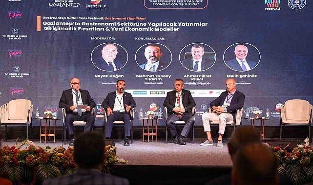 Gastroantep festivali kapsamında ilk panel düzenlendi