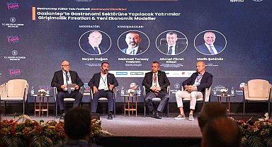 Gastroantep festivali kapsamında ilk panel düzenlendi