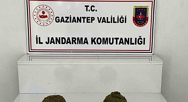 Gaziantep'te 1 kilo esrar ele geçirildi: 1 gözaltı