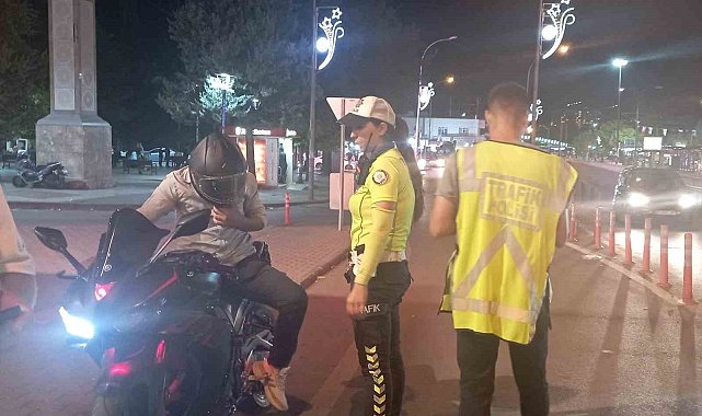 Gaziantep'te 59 motosiklet sürücüsüne 270 bin TL ceza