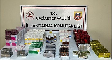 Gaziantep'te jandarmadan kaçak ilaç operasyonu: 2 gözaltı